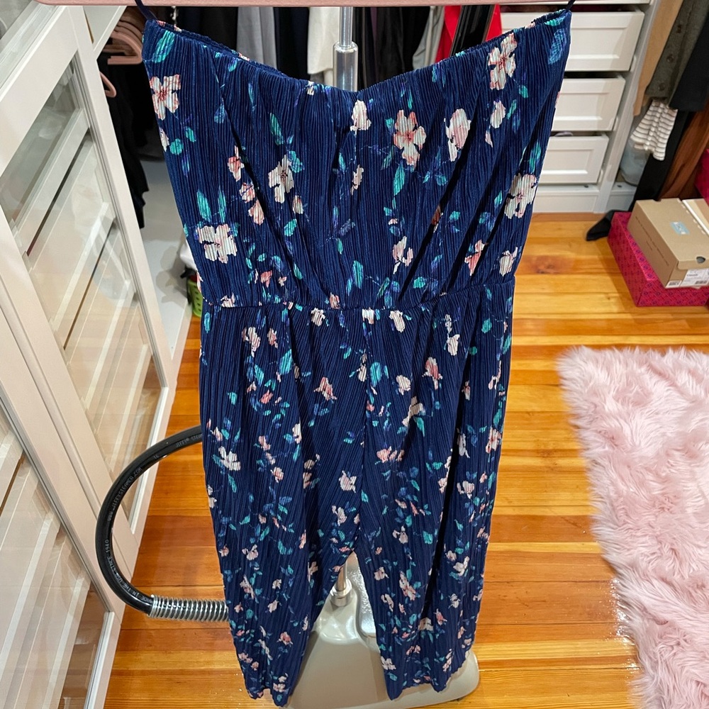 Pleated jumpsuit